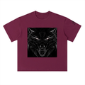 Heavyweight "Wolf1" Cotton T-Shirt