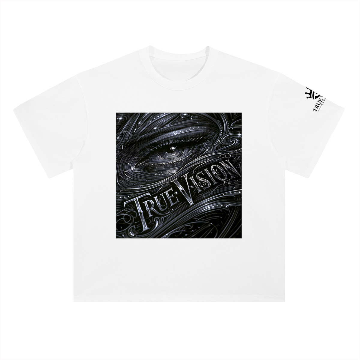 Heavyweight Cotton T-Shirt "Look into my Eye"