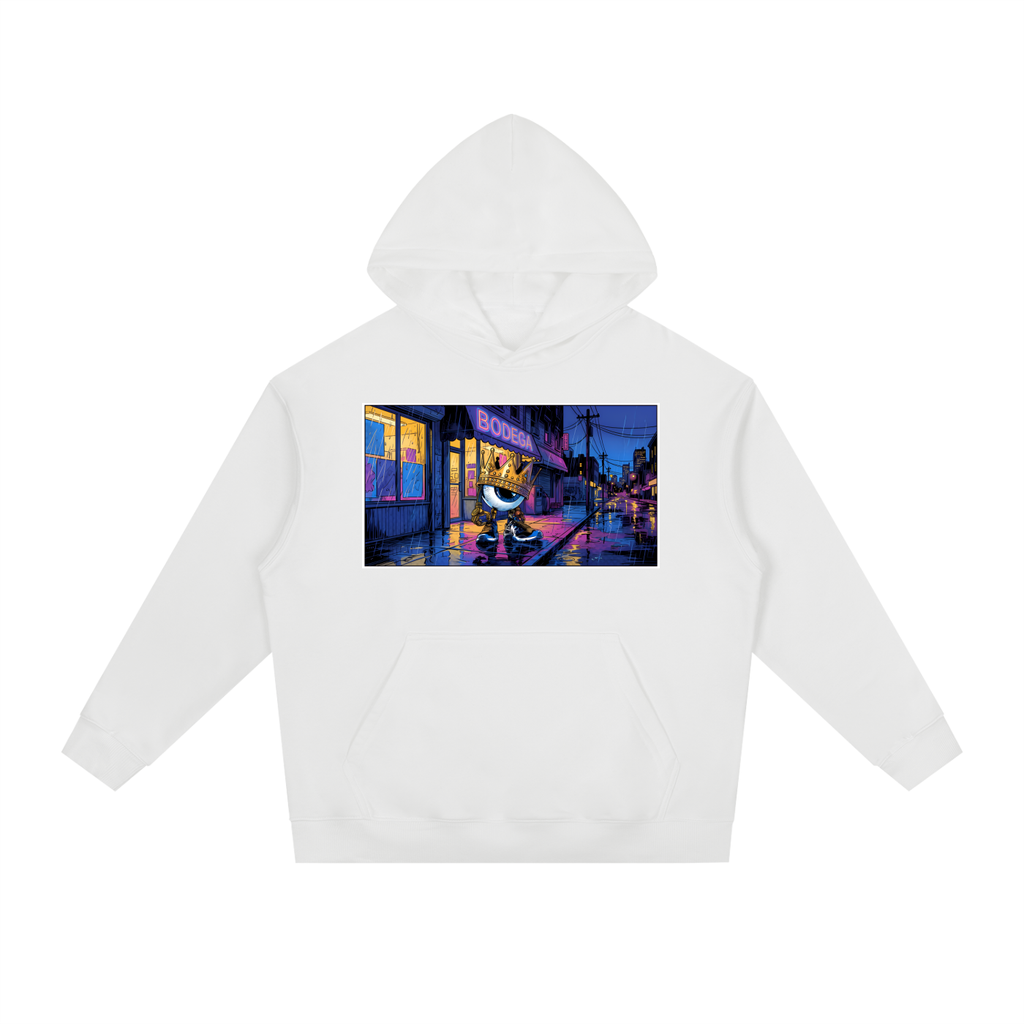"King Vision" Essential Heavyweight Drop-Shoulder Hoodie