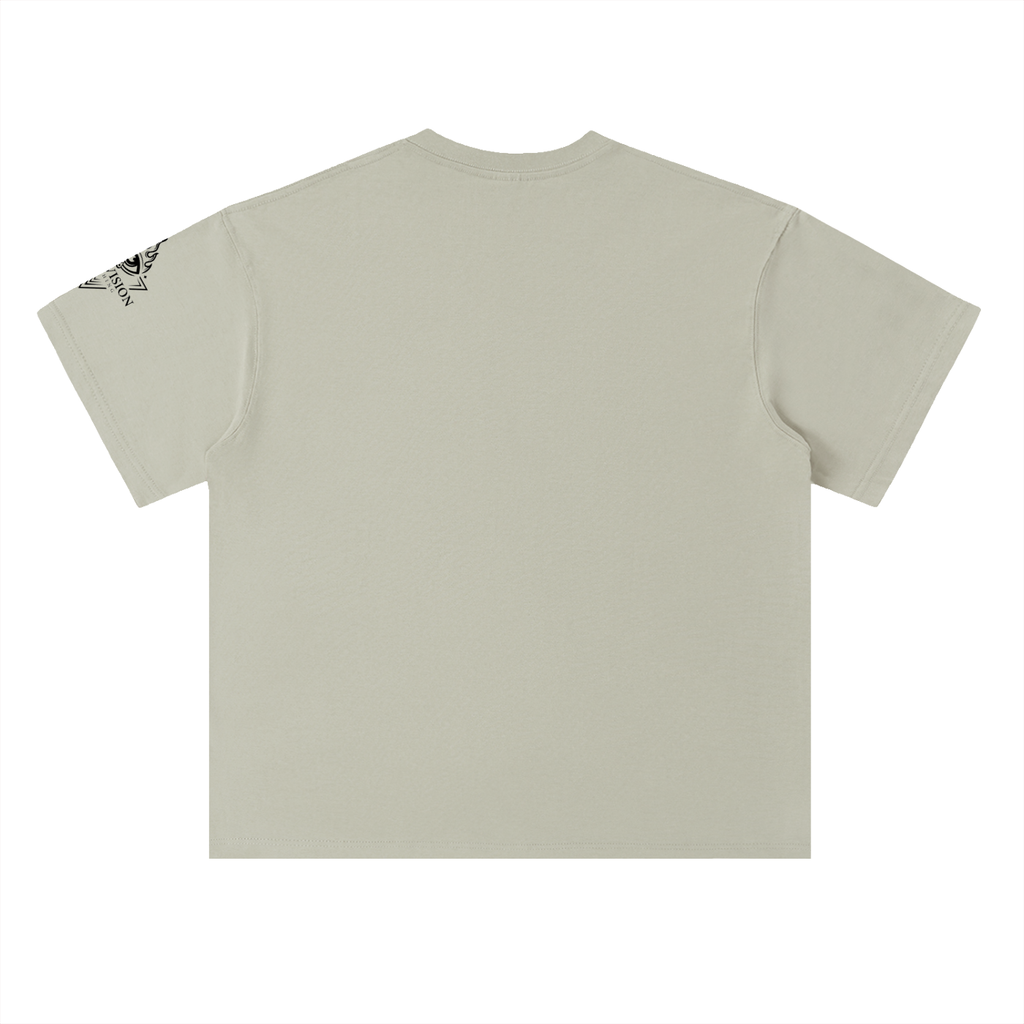 Heavyweight "Wolf1" Cotton T-Shirt