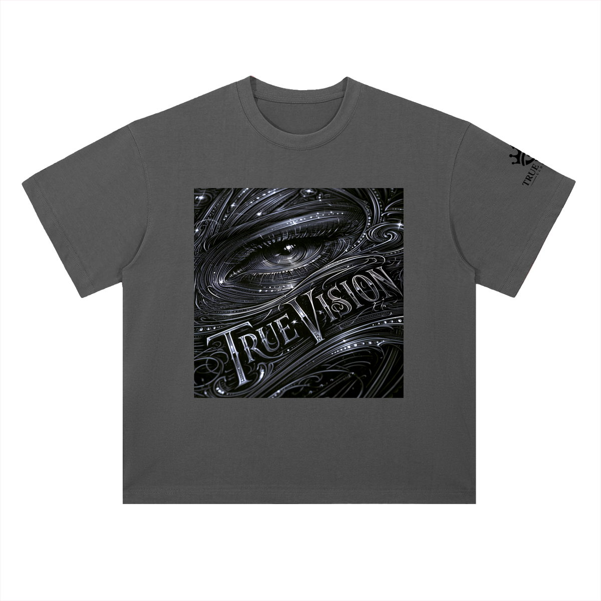 Heavyweight Cotton T-Shirt "Look into my Eye"