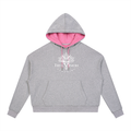 Contrast Drawstring Logo Hoodie