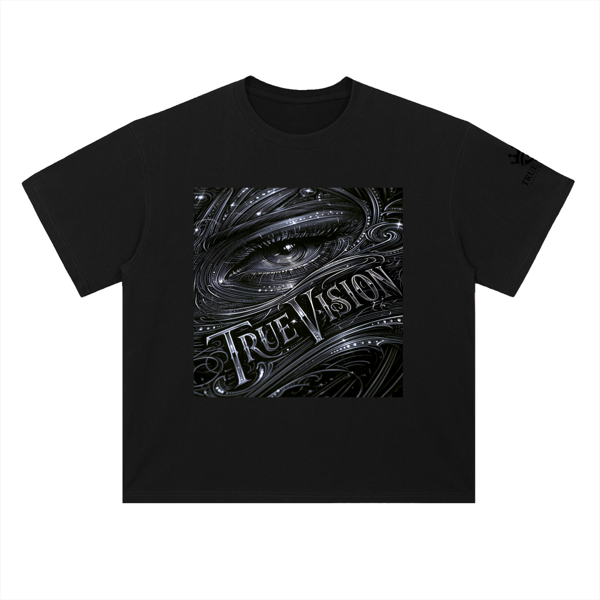 Heavyweight Cotton T-Shirt "Look into my Eye"