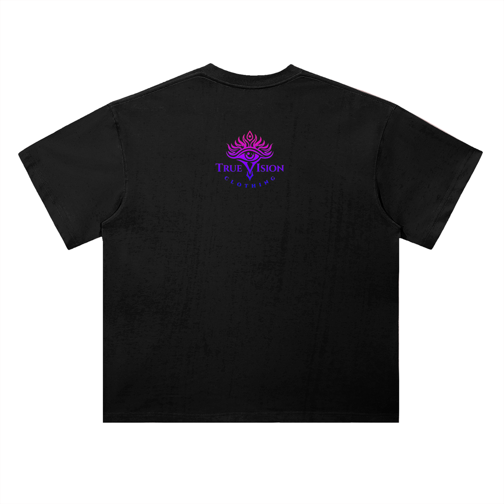 Heavyweight Cotton T-Shirt "Look into my Eye"